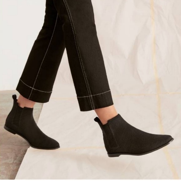 ROTHY'S The Merino Ankle Wool Slip-On Ankle Booties Chelsea - Picture 8 of 10